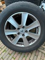 Winterbanden op licht metalen velgen 225/60 R17 99v, 17 inch, Velg(en), Gebruikt, Personenwagen