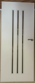 4 Svedex opdekdeuren (1 met glas, 2 normaal en 1 met slot, Ophalen, 80 tot 100 cm, Binnendeur, 200 tot 215 cm