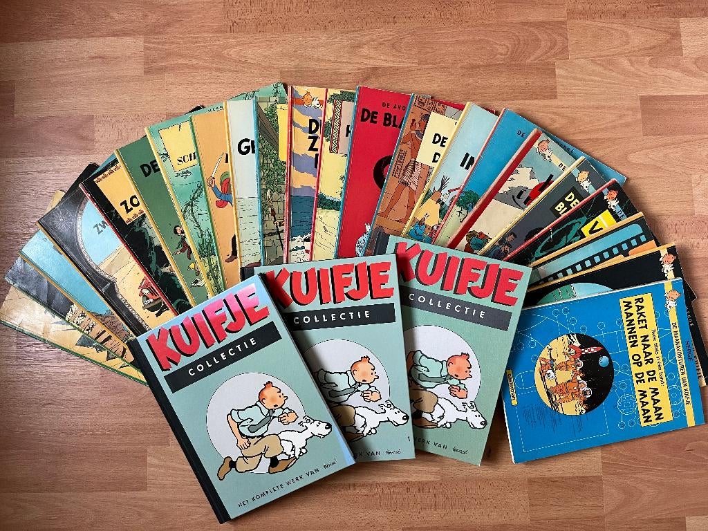 stripverhalen, Boeken, Meerdere stripboeken, Ophalen, Gelezen, Hergé