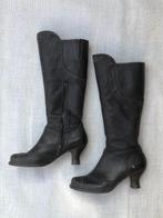 Neosens hoge zwarte nubuck leren laarzen maat 39 / 40, Zwart, Ophalen of Verzenden, Zo goed als nieuw, Hoge laarzen