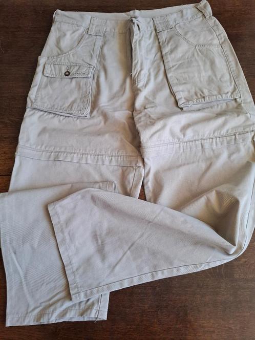 Lifeline afritbroek maat 36/38, Kleding | Heren, Broeken en Pantalons, Zo goed als nieuw, Maat 56/58 (XL), Beige, Ophalen