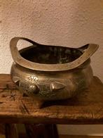 Antieke Chinese wierookbrander ca. 1920, Antiek en Kunst, Antiek | Koper en Brons, Ophalen of Verzenden