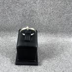 Gouden Ring | 14k* | 2,61g | witg briljant | 16,25 | 350015, Gebruikt, Ophalen of Verzenden, Kleiner dan 17, Met edelsteen