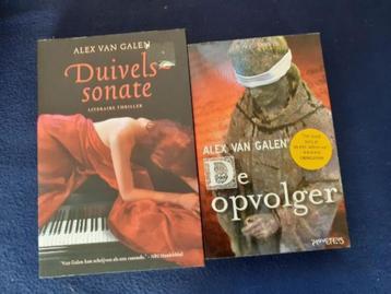 Duivelssonate nieuw + de opvolger- Alex van Galen paperback beschikbaar voor biedingen