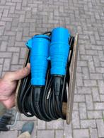 10 meter CEE caravan camper camping verlengsnoer op haspel, Ophalen of Verzenden, Gebruikt