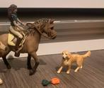 Schleich paarden set, Ophalen of Verzenden, Zo goed als nieuw, Hond of Kat, Beeldje of Figuurtje