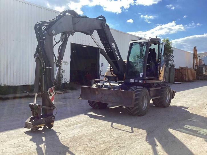 2008 Mecalac 714MW Mobiele kraan, Zakelijke goederen, Machines en Bouw | Kranen en Graafmachines, Kraan