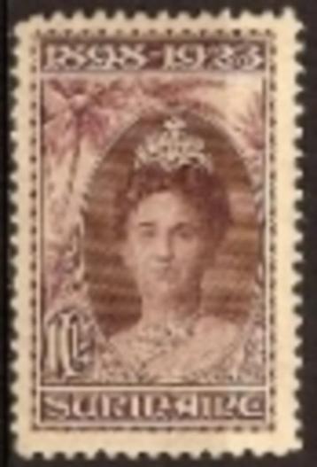 Suriname NVPH Nr 108 ongebruikt Jubileum 1923 beschikbaar voor biedingen