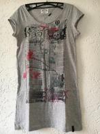 Hilfiger Denim zgan T-shirt / jurkje, Kleding | Dames, Jurken, Tommy Hilfiger, Blauw, Maat 38/40 (M), Zo goed als nieuw