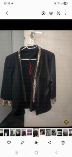 Colbert jasje dames (maat L), Kleding | Dames, Ophalen of Verzenden, Zo goed als nieuw, Zwart