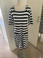 Gestreepte Jurk RW - Maat XL knielengte, Blauw, Maat 46/48 (XL) of groter, Ophalen of Verzenden, Knielengte
