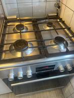 Bosch HXR39IE50N Gas-Elektro Fornuis - RVS (1 jaar oud!), Ophalen, Gebruikt, Hete lucht, Oven met grill