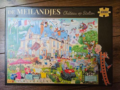 Puzzel 1000 stukjes De Meilandjes Chateau op Stelten, Hobby en Vrije tijd, Denksport en Puzzels, Zo goed als nieuw, Ophalen of Verzenden