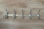 Kapstok in landelijke stijl met 5 haken, Zo goed als nieuw, Minder dan 100 cm, Hout, Ophalen