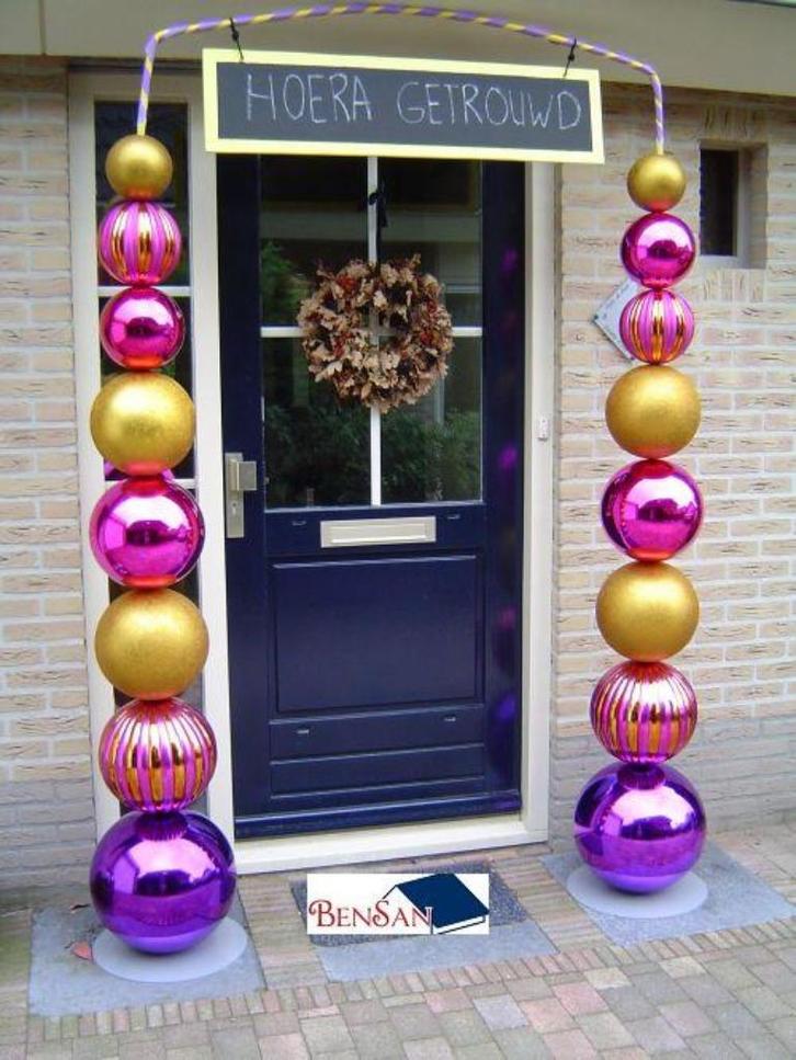ballenboog huwelijksboog jubileum feest huren bensan enter, Hobby en Vrije tijd, Feestartikelen | Verhuur, Zo goed als nieuw, Overige