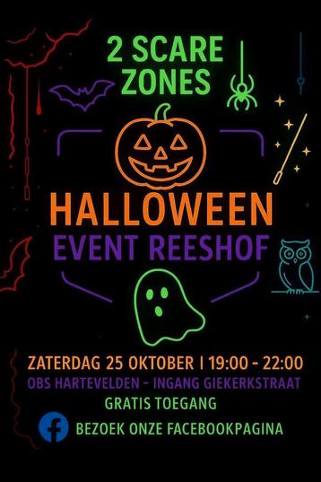 Gratis Halloween Event Reeshof! beschikbaar voor biedingen