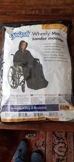 Regenhoes gevoerd Splash Wheely Mac zonder mouwen, maat L, Ophalen, Zo goed als nieuw, Elektrische rolstoel