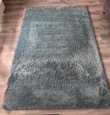 Vloerkleed groenblauw 160x230 cm beschikbaar voor biedingen