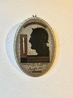 Blikken bordje Charbon -Gasoil, Verzamelen, Ophalen of Verzenden, Gebruikt, Reclamebord