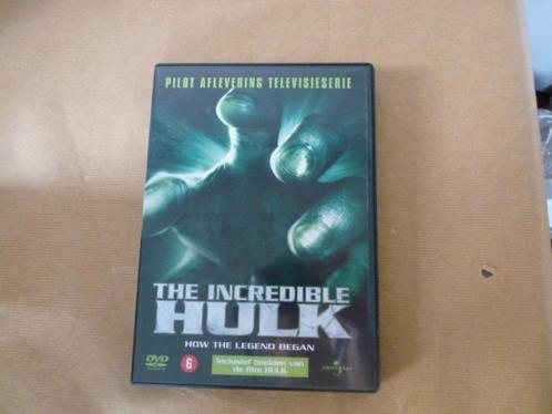 Incredible Hulk dvd pilot aflevering tv serie, Cd's en Dvd's, Dvd's | Tv en Series, Zo goed als nieuw, Vanaf 6 jaar, Ophalen of Verzenden
