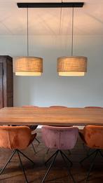 Moderne dubbele hanglamp – ideaal boven eettafel, Ophalen, Zo goed als nieuw, 75 cm of meer