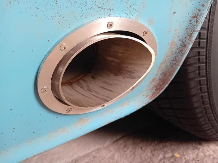 Uitlaat doorvoer sidepipe, Auto-onderdelen, Uitlaatsystemen, Nieuw, Ophalen of Verzenden