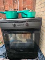 Elektrische oven met kookplaat + pannen, Witgoed en Apparatuur, Fornuizen, Ophalen
