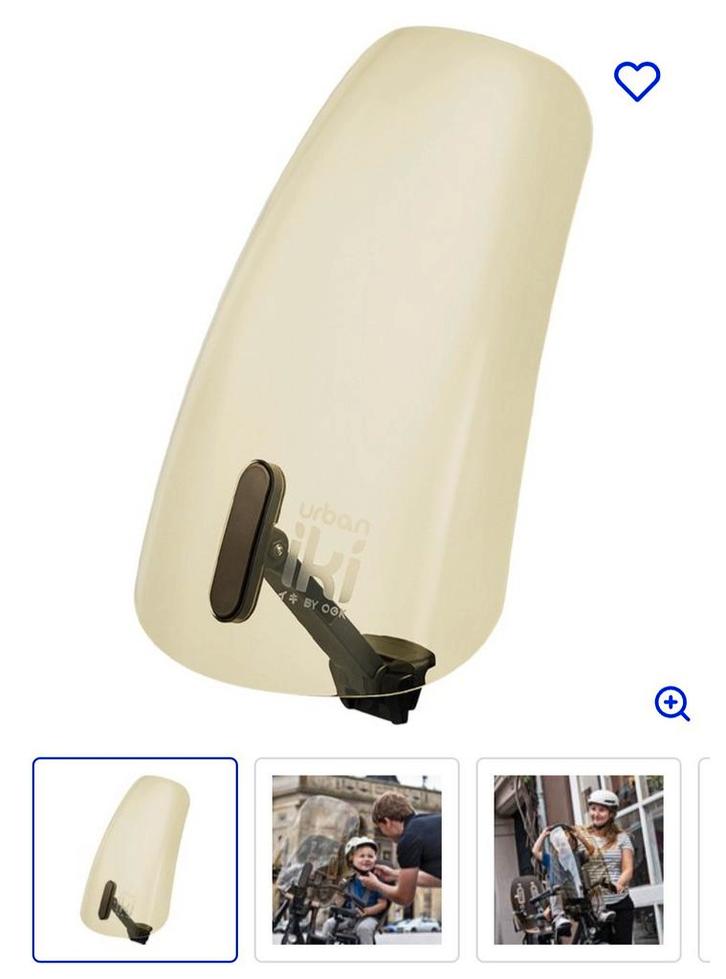 Urban Iki Voorzitje Set - Compleet!, Fietsen en Brommers, Fietsaccessoires | Fietsstoeltjes, Zo goed als nieuw, Ophalen of Verzenden