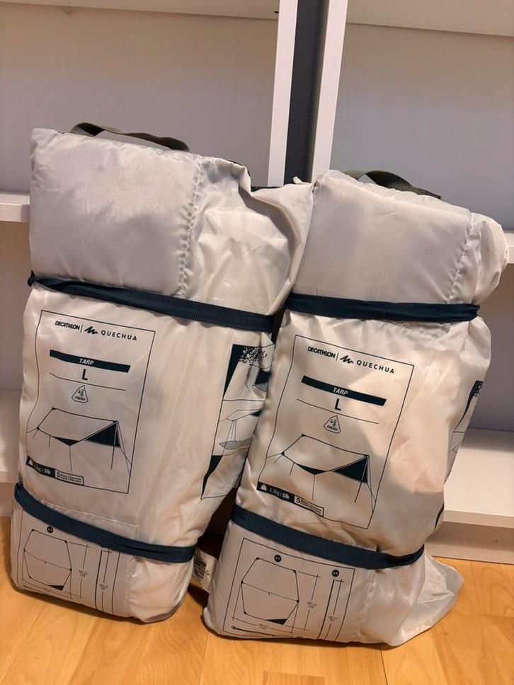 Multifunctionele Tarp / Schuiltent Decathlon, Caravans en Kamperen, Kampeeraccessoires, Gebruikt, Ophalen