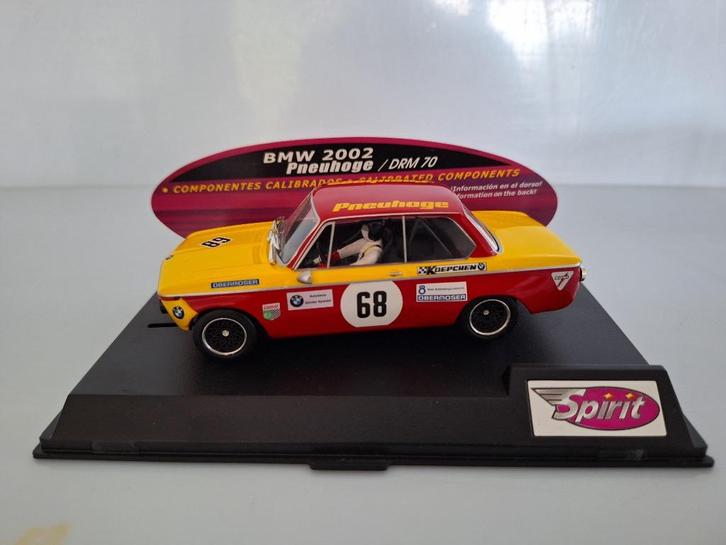 Spirit BMW 2002 Jörg Obermoser Hockenheim 1970 0601303, Kinderen en Baby's, Speelgoed | Racebanen, Nieuw, Racebaan, Elektrisch
