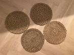 Vier Rotan Placemats, Huis en Inrichting, Woonaccessoires | Onderzetters, Ophalen of Verzenden, Gebruikt, Bord
