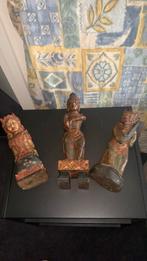 Indonesische cultuur houten snijwerk poppen, Antiek en Kunst, Kunst | Beelden en Houtsnijwerken, Ophalen of Verzenden