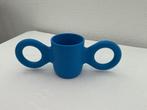 Dombo beker, blauw, Gispen., Ophalen of Verzenden, Zo goed als nieuw, Overige stijlen, Overige typen