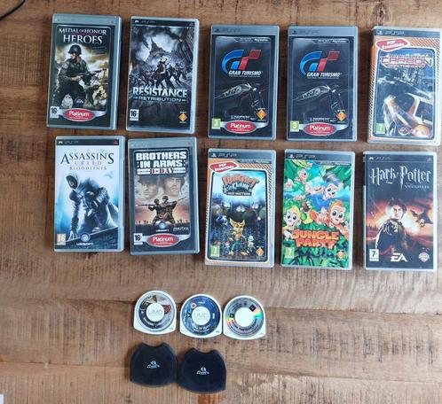 PSP spellen oa GTA/race Oorlog/vecht Harry Potter enz, Spelcomputers en Games, Games | Sony PlayStation Portable, Gebruikt, 1 speler
