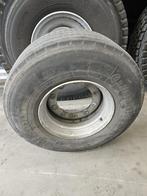 Trailer banden met velg 385/65 R19.5, Auto-onderdelen, Vrachtwagen-onderdelen, Ophalen, Gebruikt, Overige merken, Overige Auto-onderdelen