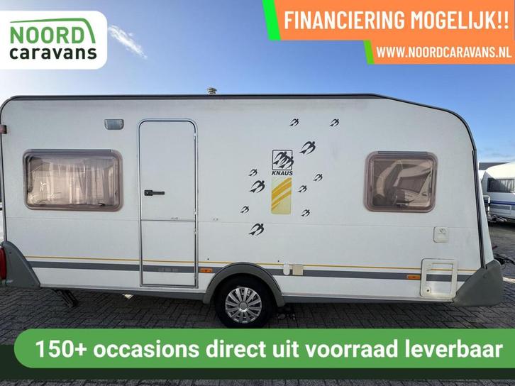 Knaus SUDWIND 450, FRANSBED, RONDZIT, MOVER, VOORTENT, Caravans en Kamperen, Caravans, Bedrijf, tot en met 4, 1000 - 1250 kg, Rondzit