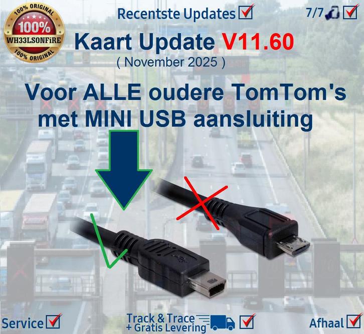 TomTom update 2025 voor zowel losse als ingebouwde tomtom's, Computers en Software, Navigatiesoftware, Nieuw, Update, Ophalen