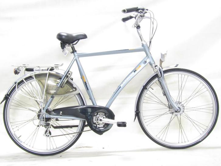 Batavus Jakima blauw heren 61cm 28inch, Fietsen en Brommers, Fietsen | Heren | Herenfietsen, Gebruikt, Batavus, 61 tot 65 cm, Versnellingen