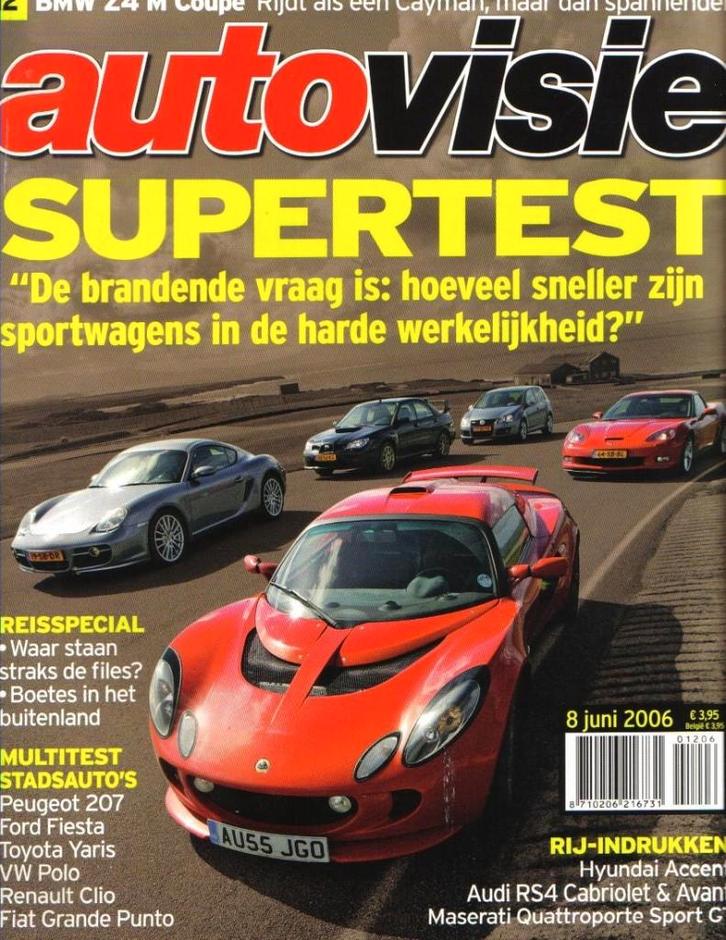 Autovisie Supertest 2006, Boeken, Auto's | Folders en Tijdschriften, Gelezen, Algemeen, Ophalen of Verzenden
