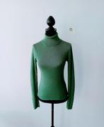 Shirtje. Groen. Met col. Maat M/38, Maat 38/40 (M), Ophalen of Verzenden, Zo goed als nieuw, Lange mouw