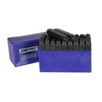 Slagletters en cijfers 36st 8mm, Verzenden