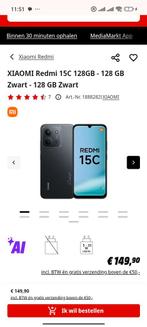 Redmi 15 c , is overbodig...zgan krassenvrij , 3 weken oude, Telecommunicatie, Mobiele telefoons | Overige merken, Ophalen of Verzenden