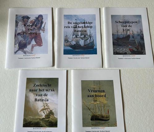 In kort Bestek - zeevaart tijdschrift- histori 1 t/m 5 - VOC, Verzamelen, Scheepvaart, Nieuw, Boek of Tijdschrift, Zeilboot, Ophalen of Verzenden