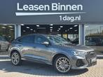 Audi Q3 Sportback 45 TFSI e 3x S-Line Pano/Cam/Sfeer, Gebruikt, Euro 6, 150 pk, Leder en Stof