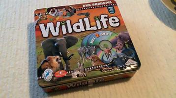 Wildlife bordspel in metalen doos beschikbaar voor biedingen