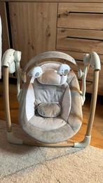 Bo Jungle B-Portable Swing Dolphy Wood Pure White, Kinderen en Baby's, Wipstoeltjes, Ophalen of Verzenden, Zo goed als nieuw