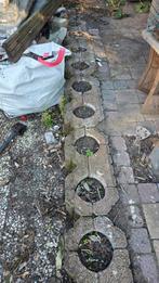 8x Gebruikte Beton Bloembak Randstenen, Tuin en Terras, Ophalen, Gebruikt, Minder dan 180 cm, Overige typen