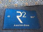 R2 Amsterdam, size 42, Kleding | Heren, Overhemden, Blauw, Ophalen of Verzenden, Zo goed als nieuw, Halswijdte 41/42 (L)