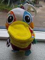 Pelikaan Philip merk Tomy Lamaze met ophangclip, Ophalen of Verzenden, Zo goed als nieuw, Overige typen, Met geluid