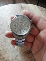 Leuk zilver  Fossil horloge heren, Sieraden, Tassen en Uiterlijk, Horloges | Antiek, Ophalen of Verzenden, Staal, Overige merken